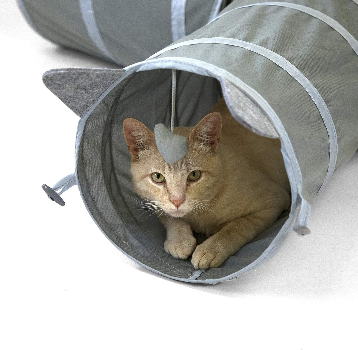 PawTovari PurrPath™ 3-Way Cat Tunnel & Play Hideaway