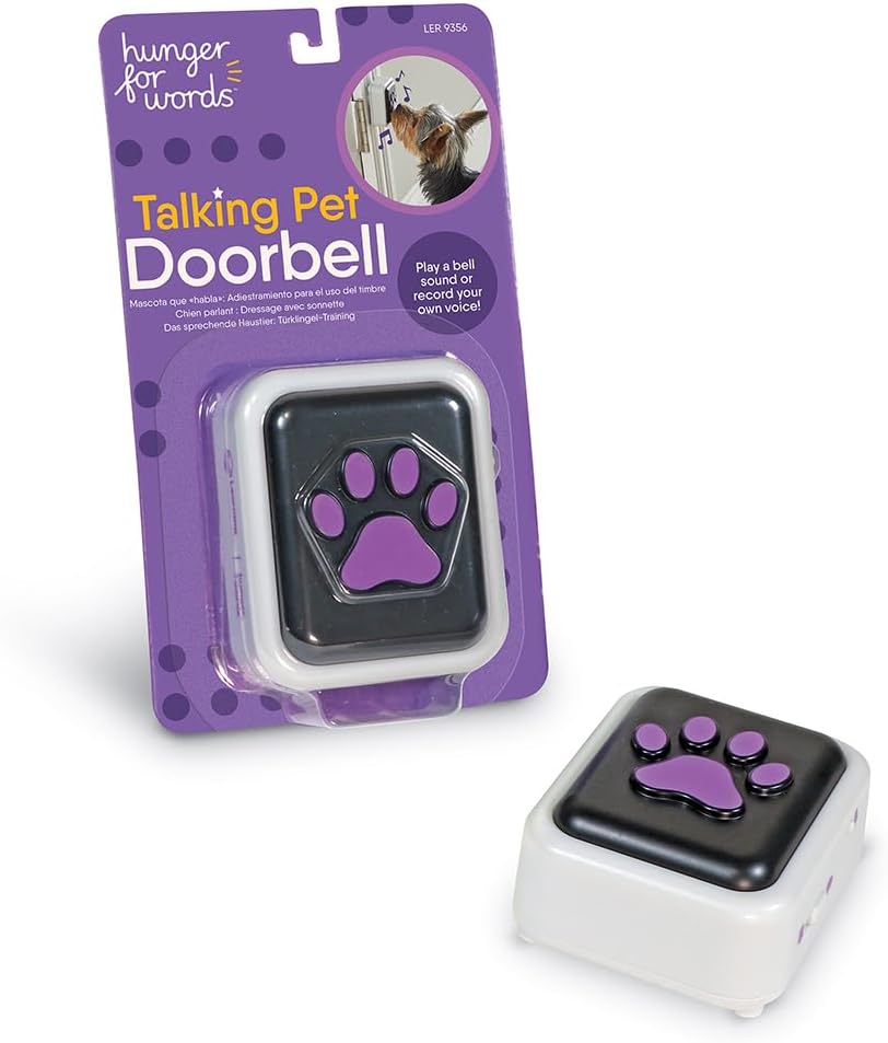 Hunger for Words Talking Pet Doorbell