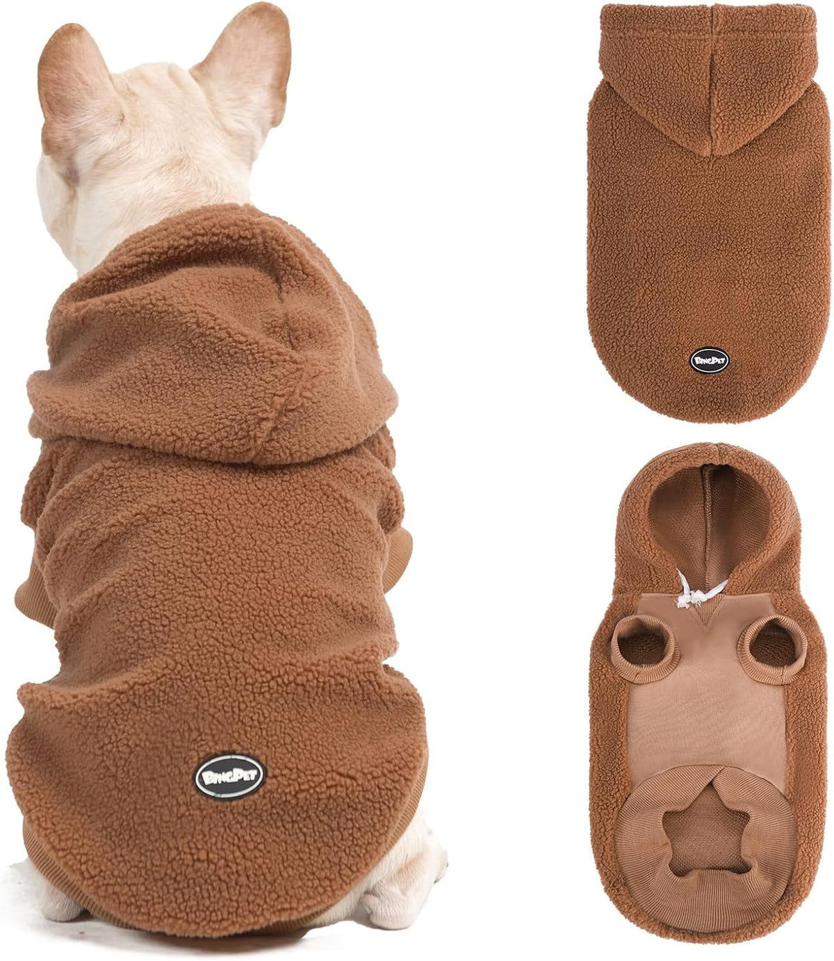 PawTovari™ Cozy Sherpa Dog Hoodie