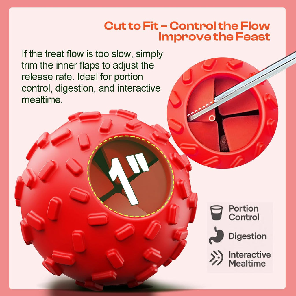 PawTovari  Dog Puzzle Ball for Small Dogs
