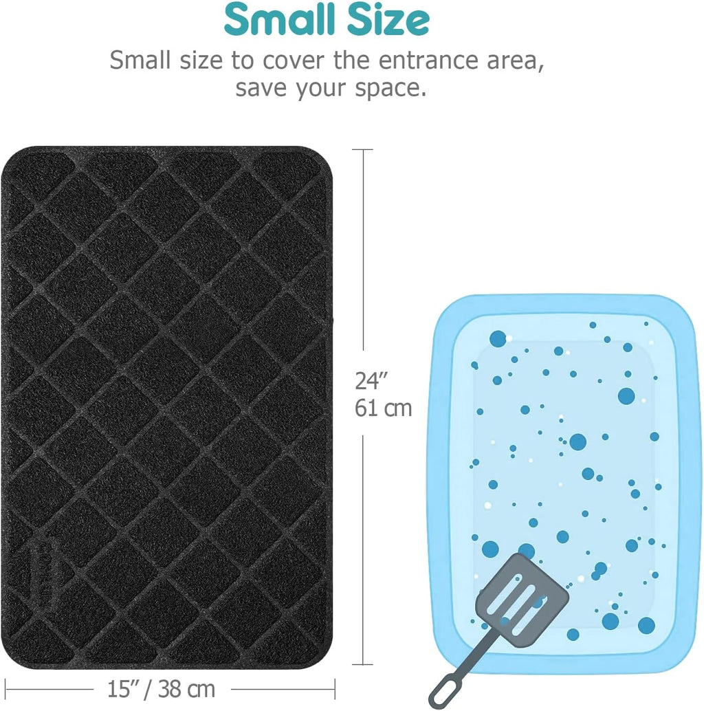 PawTovari LitterCatch™ Non-Slip Cat Litter-Trapping Mat